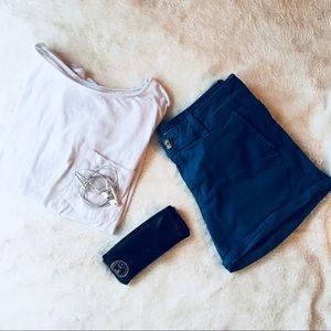 American Eagle Outfitter Super Stretch Midi Shorts